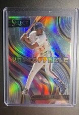 2023 Panini Select - Unstoppable Vladimir Guerrero #SU13 Silver Prizm