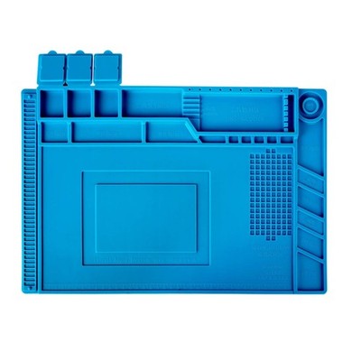 Magnetic Silicone Soldering Insulation Mat - 932°F Heat-Resistant Work Surface