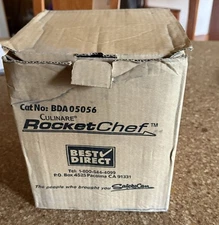 NEW VINTAGE CULINARE  ROCKET CHEF  FOOD PROCESSOR + ICECREAM SET -NO BOOKLETS