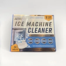 Ice Machine Cleaner Maker Descaler - 24 Clean Tablets - SEALED!