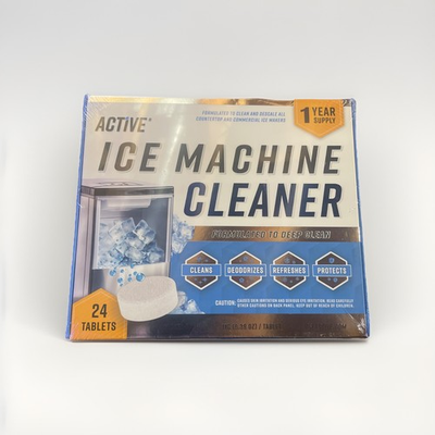 #ad Ice Machine Cleaner Maker Descaler 24 Clean Tablets SEALED $6.99