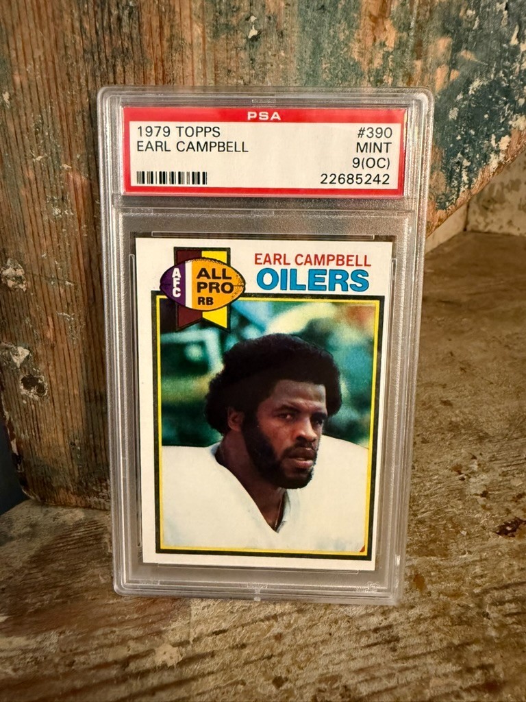 1979 Topps Earl Campbell Rookie #390 PSA 9