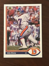 1991 Upper Deck - John Elway #124 NFL Football Broncos HOF
