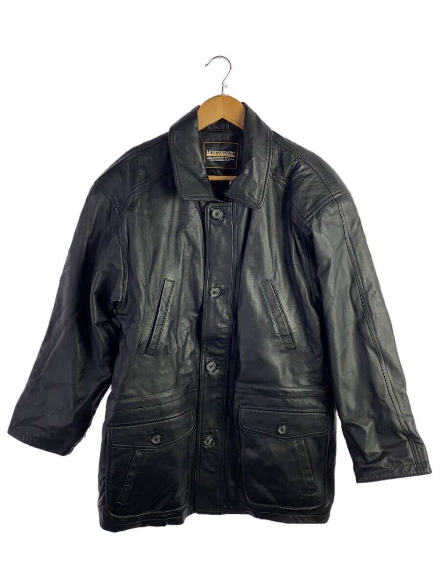 Modern Basic/Leather Jacket Blouson/M/Leather/Black 3403