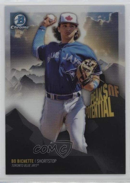 2018 Bowman Chrome Peaks of Potential Bo Bichette #PP-BB 18n6