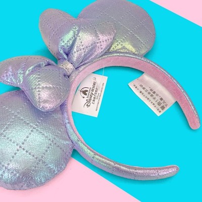 Tokyo Disney Resort Teal Headband with Metalic Bow Headband っ◔◡◔)っ???? ???????!!? New & Exclusive Tokyo  main image 4