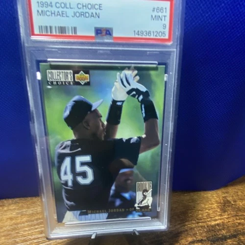 1994 Upper Deck Collector's Choice Michael Jordan #661 Rookie PSA 9 White Sox
