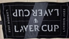 LAVER CUP LONDON 2022  Player Towel . 23x44 Large Size. BRAND NEW. VERY RARE
