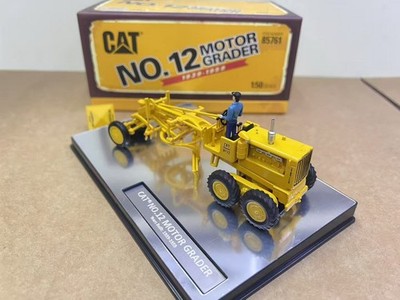 Diecast Masters 1/50 Scale CAT NO.12 Motor Grader Diecast Model