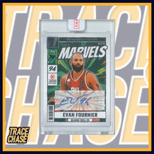 2024-25 Panini Donruss Euroleague BK Evan Fournier Net Marvels Signatures (B)