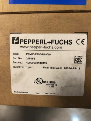 P+F code reader PCV80-F200-R4-V19 218195
