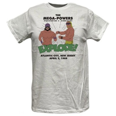 Hulk Hogan Macho Man Randy Savage Mega Powers Wrestlemania 5 Mens