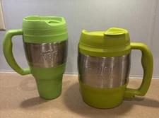 Bubba Keg Travel Mugs Lot of 2 – Green Stainless Steel – 34 oz & 52 oz
