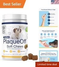 90 Dental Chews with Sustainably Harvested Kelp for Pets - Fresh Breath