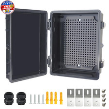 Electrical Junction Box, IP67 Waterproof Outdoor Box ABS Plastic Enclosure with