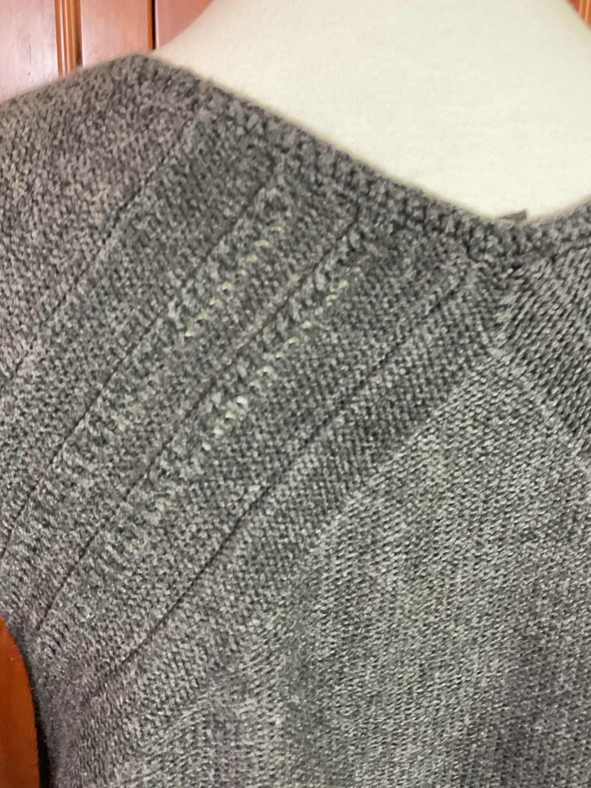 Grace Elements Women’s Solid Charcoal Gray Open K… - image 10