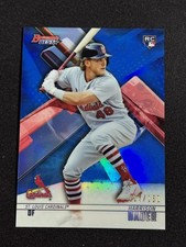 2018 Bowman's Best #21 Harrison Bader Blue #/150