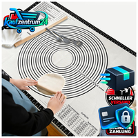 Backmatte Silikon Extra Groß Antihaft Rutschfest Mit Messung 91X61 Cm KüChe