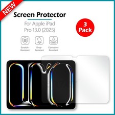 3X Fenzer Clear Screen Protector for Apple iPad Pro 13.0 2025