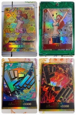 ONE PIECE Nami OP01-016 Manga Alt Art SP 106 Don Card Yamato Sakazuki Set Japan