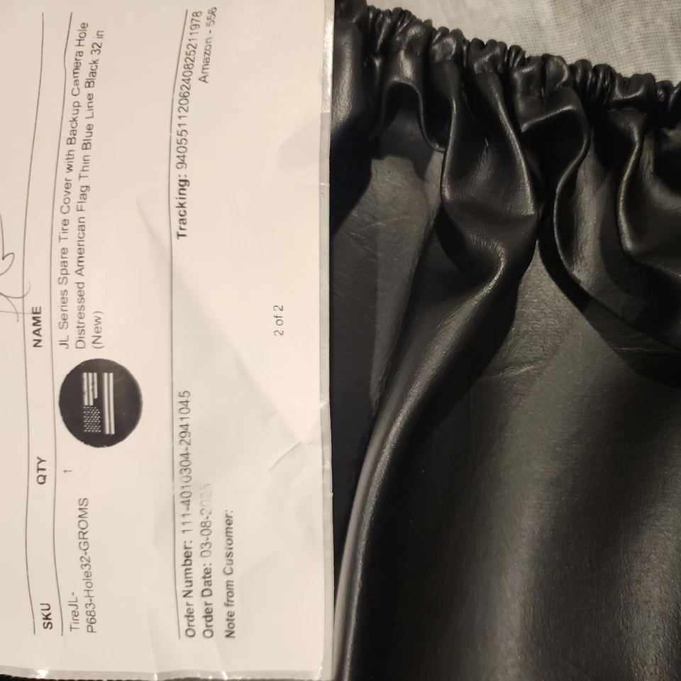 Cubierta de neumático de repuesto universal para Jeep, remolque, RV, SUV. (Nuevo) Foto 2 de 2