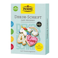 Pickerd Dekor Schrift Bunt zum Verzieren Vega...