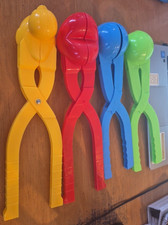 Snow Toys, Snowball Maker/Shaper/Molder  4 Pack, Toys for Kids Duck  Heart,