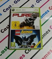 LEGO BATMAN + PURE XBOX 360 ITALIANO COMPLETO COME NUOVO COMPLETO 2 GAMES