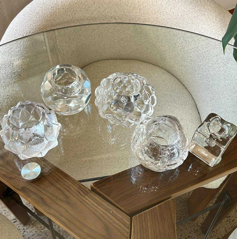 复古水晶烛台 – Orrefors、Kosta Boda、Blenko – 选择一个 — 第 3/3 张图片