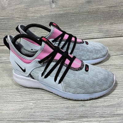 Nike Flex Contact 3 AQ7488-400 Gray Running Shoes Sneakers Women s Size 7.5