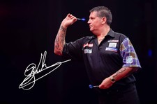 GARY ANDERSON Signed Printed Autograph PHOTO Gift Signature Print DARTS