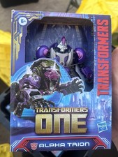 Hasbro Transformers One Alpha Trion Deluxe Class Action Figure