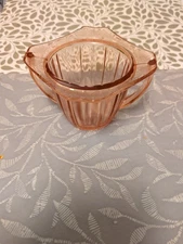 Jeannette ADAM PINK SUGAR BOWL * NO LID