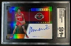 2023-24 Select Amen Thompson Private Signings Rookie Autograph #PS-AMN SGC 10 9