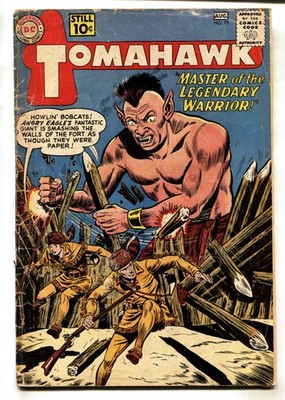 Tomahawk #75 1961-DC-monster cover-horror issue-comic book