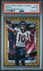 2024 Topps Cosmic Chrome Bo Nix #127 Gold Interstellar Refractor /50 PSA 10