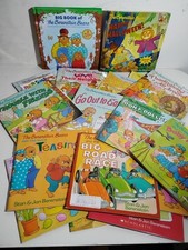 Lot of 23 BERENSTAIN BEARS Books Trouble at School Too Much TV Dollars Sense