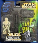Star Wars POTF Deluxe Snowtrooper with E-Web Heavy Repeating Blaster BRAND NEW