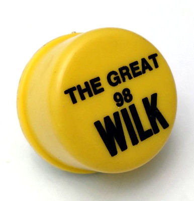 VINTAGE ''THE GREAT 98 WILK'' NITE-LITE LOCAL AM RADIO STATION WILKES-BARRE,PA