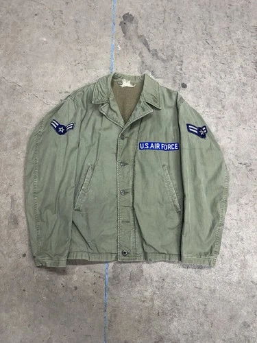 Vintage 1960s Vietnam US Air Force N-4 Military Jacket