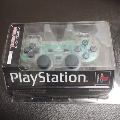 Unopened Made in Japan Dualshock PS1 Controller Crystal SCPH-1200c 