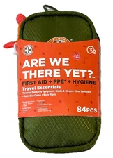 NWT First Aid Travel Kit 84 Pieces PPE Hygiene Essentials  