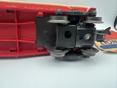 LIONEL RARE 6264 LUMBER CAR WITH ORIGINAL BOX O GAUGE POSTWAR 6511-2 - Picture 22 of 24