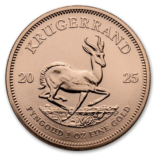 2025 1 oz South African Gold Krugerrand Coin BU