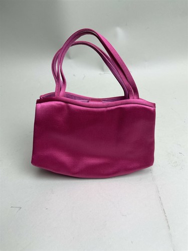 Manolo Blahnik Pink Satin Snap Closure 