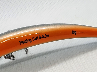 Leurre VIPER Akara Minnow 110 Mm 10 G - Action Flottante 0,5 M - CD790 - Neuf