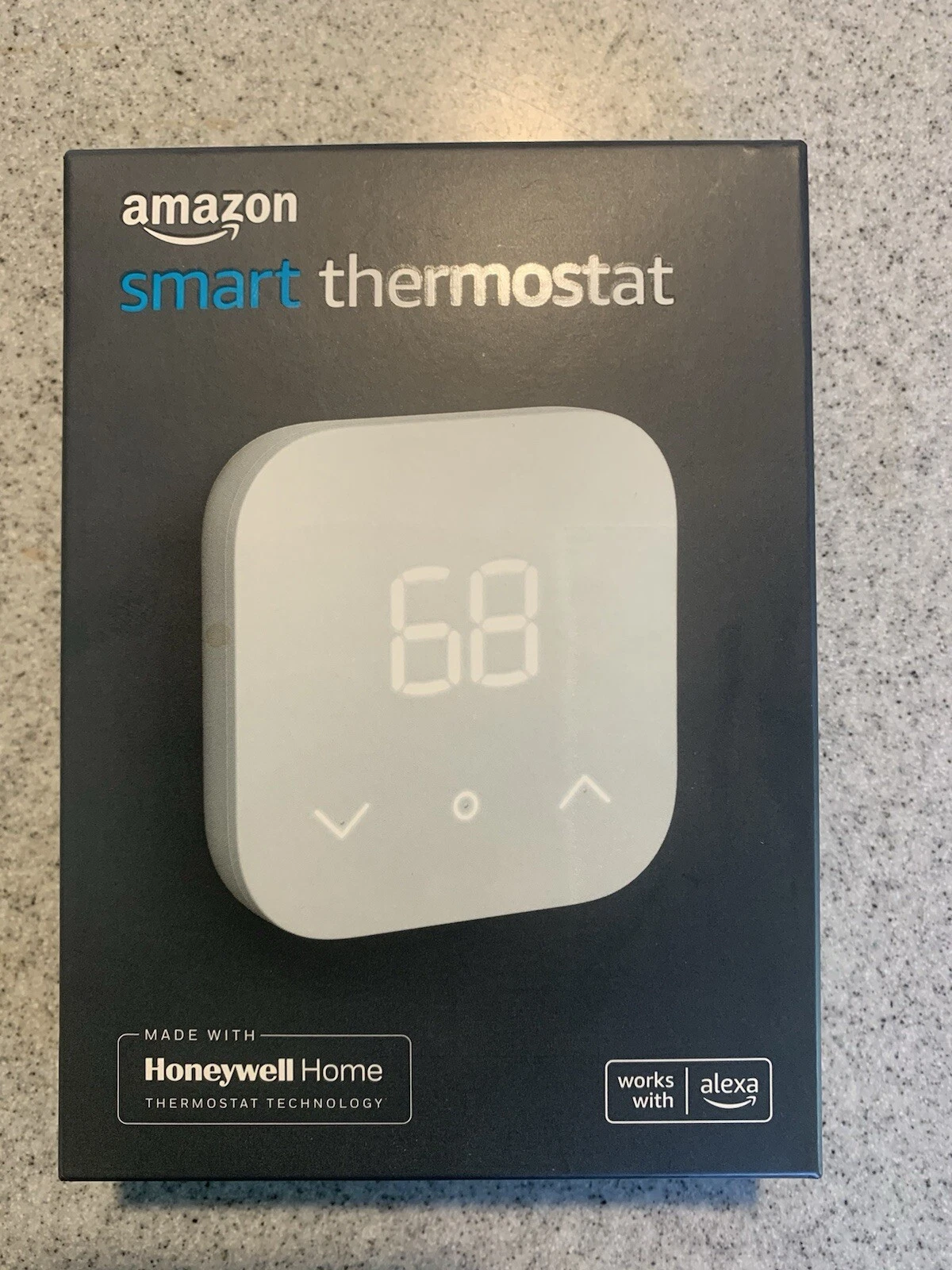 Amazon Smart Thermostat - White - NEW - Works With Alexa
