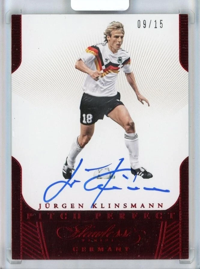 Jurgen Klinsmann Soccer Sports Trading Cards & Accessories