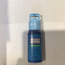 Gallery Stained Glass Window Color Plaid 2 Oz Paint Sealed/NEW RARE U PICK