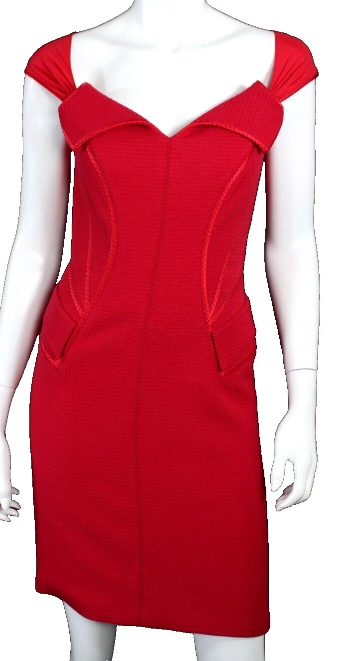 Vestidos de Tubo Zac Posen Lana